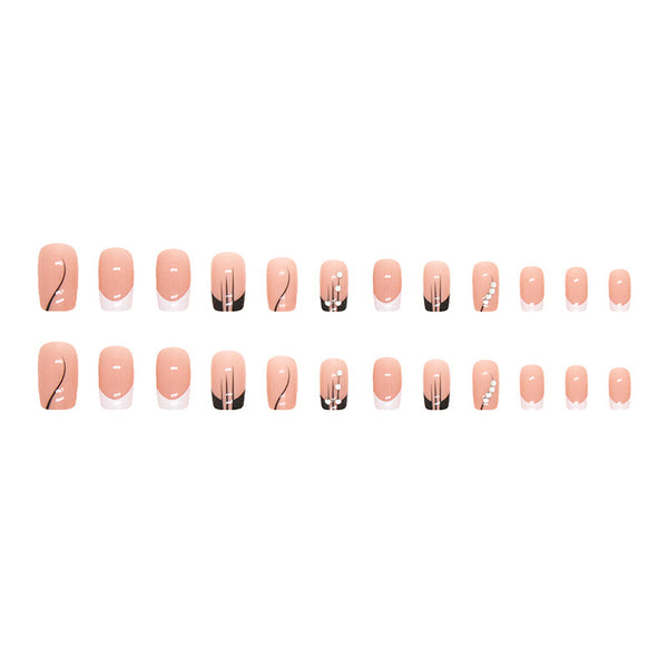 12 Sizes-24 Pcs Press On Nails Z644