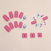 12 Sizes-24 Pcs Press On Nails W1387
