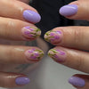 12 Sizes-24 Pcs Press On Nails C1239