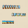 12 Sizes-24 Pcs Press On Nails Y1989