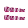 Press On Toe nails Set 24pcs/set JP3220