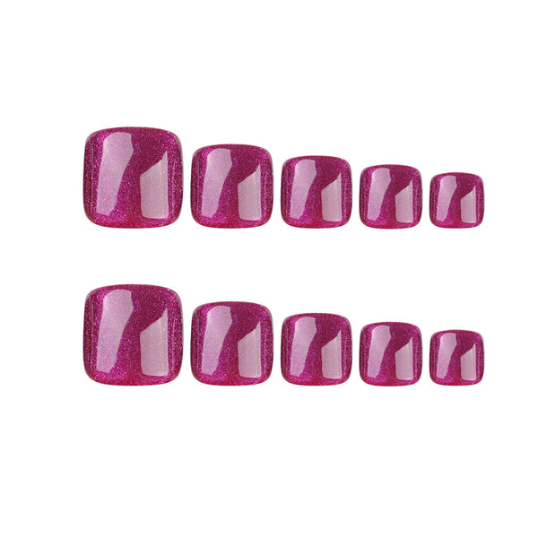 Press On Toe nails Set 24pcs/set JP3220