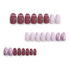 12 Sizes-24 Pcs Press On Nails JP3036