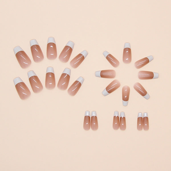 12 Sizes-24 Pcs Press On Nails W1628