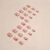 12 Sizes-24 Pcs Press On Nails W1445