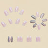 12 Sizes-24 Pcs Press On Nails Y489
