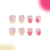 12 Sizes-24 Pcs Press On Nails C621