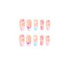 12 Sizes-24 Pcs Press On Nails JP2298