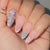 12 Sizes-24 Pcs Press On Nails W1599