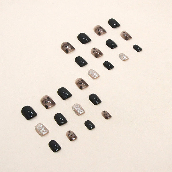 12 Sizes-24 Pcs Press On Nails R705