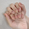 12 Sizes-24 Pcs Press On Nails R979