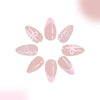 12 Sizes-24 Pcs Press On Nails C623