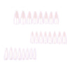 12 Sizes-24 Pcs Press On Nails DIY33