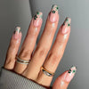 12 Sizes-24 Pcs Press On Nails JP2019