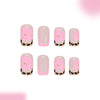 12 Sizes-24 Pcs Press On Nails C1597