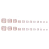 12 Sizes-24 Pcs Press On Nails F159