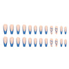 12 Sizes-24 Pcs Press On Nails W478
