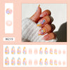 12 Sizes-24 Pcs Press On Nails W219