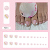 12 Sizes-24 Pcs Press On Nails F073