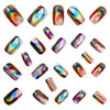 12 Sizes-24 Pcs Press On Nails Y1838