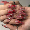 12 Sizes-24 Pcs Press On Nails JP3544