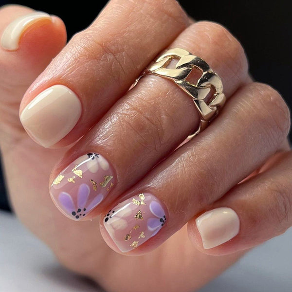 12 Sizes-24 Pcs Press On Nails W1353