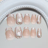 12 Sizes-24 Pcs Press On Nails MY106