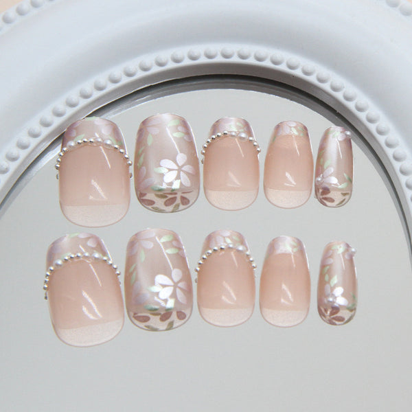 12 Sizes-24 Pcs Press On Nails MY106