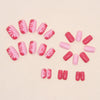 12 Sizes-24 Pcs Press On Nails W696