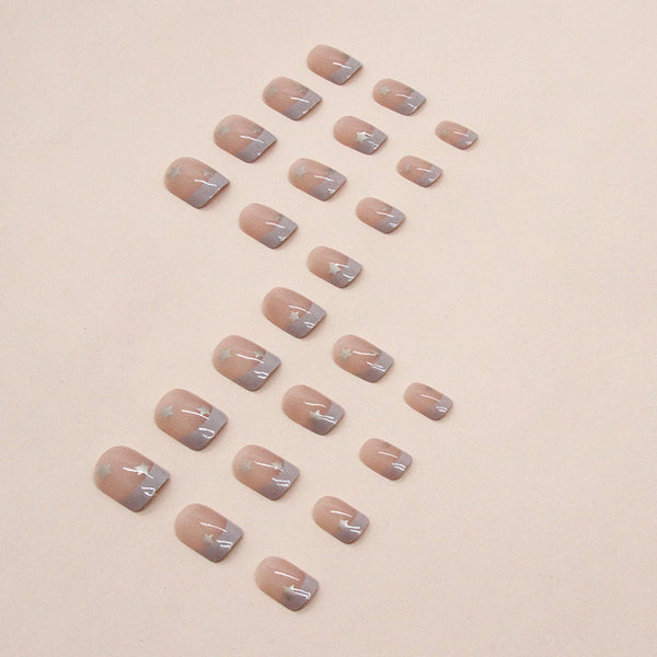 12 Sizes-24 Pcs Press On Nails R781