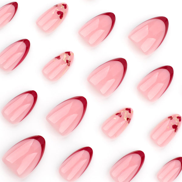 12 Sizes-24 Pcs Press On Nails JP3629