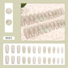 12 Sizes-24 Pcs Press On Nails R687