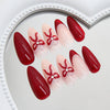 12 Sizes-24 Pcs Press On Nails Z1027
