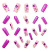 12 Sizes-24 Pcs Press On Nails Y580-2