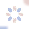 12 Sizes-24 PcsPress On Nails C902