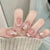12 Sizes-24 Pcs Press On Nails R922