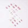 12 Sizes-24 Pcs Press On Nails JP1385