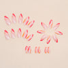 12 Sizes-24 Pcs Press On Nails W743