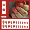12 Sizes-24 Pcs Press On Nails Z745