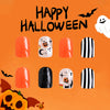 12 Sizes-24 Pcs Press On Nails C507