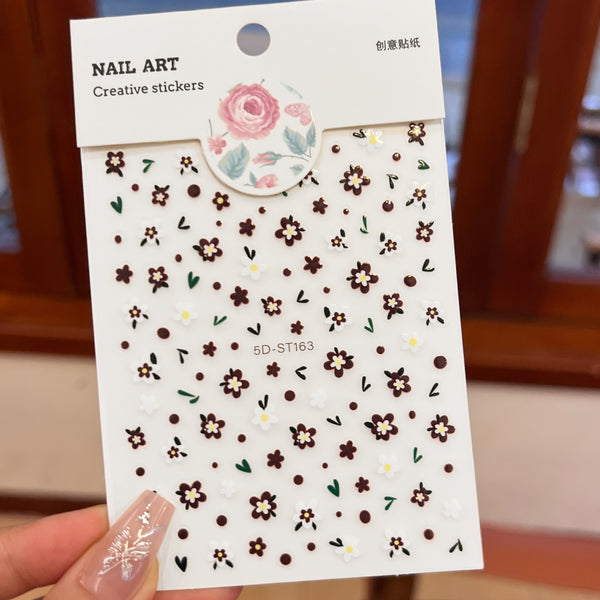 5D Nail Art Sticker 5DST163