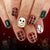 12 Sizes-24 Pcs Press On Nails C1276