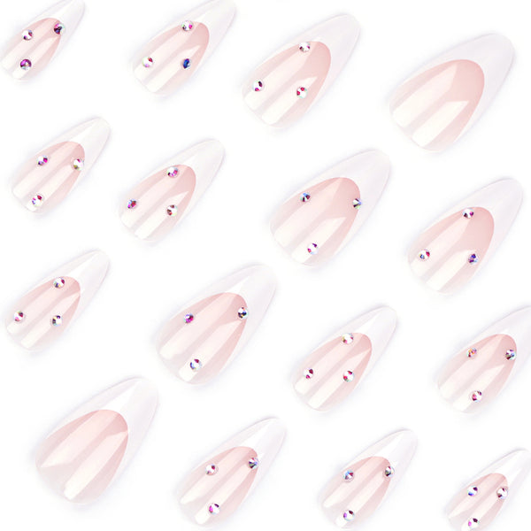 12 Sizes-24 Pcs Press On Nails JP3304