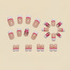 12 Sizes-24 Pcs Press On Nails Y1548