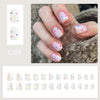 12 Sizes-24 PcsPress On Nails C359