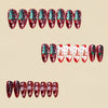 12 Sizes-24 Pcs Press On Nails Y1240