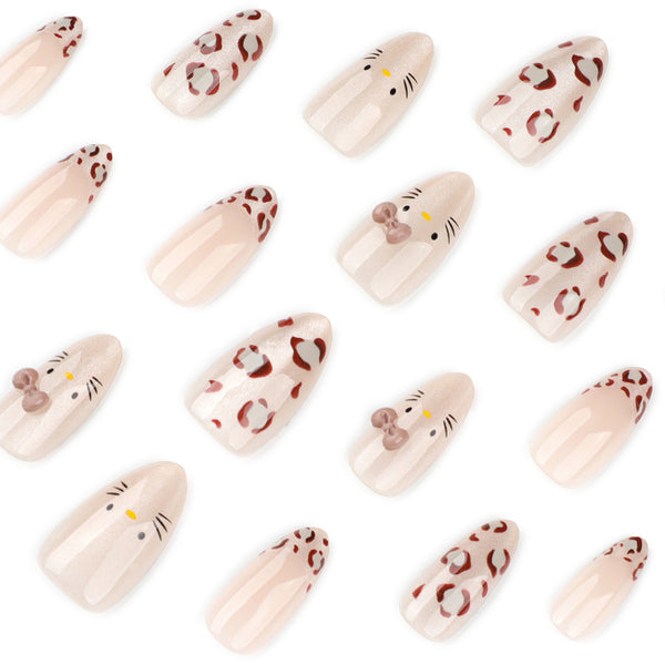 12 Sizes-24 Pcs Press On Nails JP4061