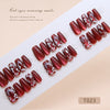 12 Sizes-24 Pcs Press On Nails T023