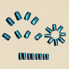 12 Sizes-24 Pcs Press On Nails YY1925