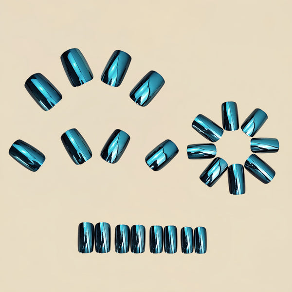 12 Sizes-24 Pcs Press On Nails YY1925